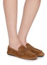 Figure View - Click To Enlarge - SENSO - Astro Suede Moccasins