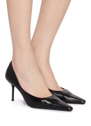 Figure View - Click To Enlarge - SENSO - Viktoria 80 Leather Pumps
