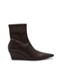 SENSO Ulani 55 Leather Wedge Heel Boots