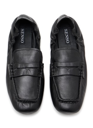 Detail View - Click To Enlarge - SENSO - Astro Leather Moccasins