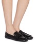 Figure View - Click To Enlarge - SENSO - Astro Leather Moccasins