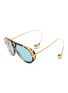 Main View - Click To Enlarge - BOTTEGA VENETA - Acetate Aviator Sunglasses