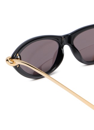 Detail View - Click To Enlarge - BOTTEGA VENETA - Acetate Cateye Sunglasses