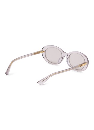 Figure View - Click To Enlarge - BOTTEGA VENETA - Acetate Oval Sunglasses