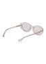 Figure View - Click To Enlarge - BOTTEGA VENETA - Acetate Oval Sunglasses