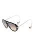 BOTTEGA VENETA Acetate Aviator Sunglasses
