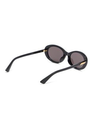 Figure View - Click To Enlarge - BOTTEGA VENETA - Acetate Oval Sunglasses