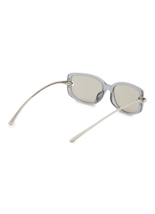 Figure View - Click To Enlarge - BOTTEGA VENETA - Acetate Rectangular Sunglasses