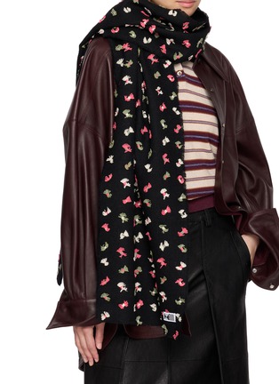 Figure View - Click To Enlarge - KIJINOKANOSEI - Itomaki Woven Scarf