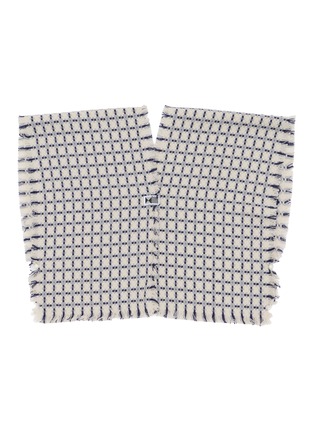 Detail View - Click To Enlarge - KIJINOKANOSEI - Chuya Woven Poncho