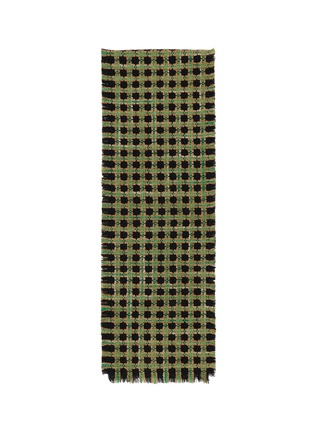 Detail View - Click To Enlarge - KIJINOKANOSEI - Hisui Woven Scarf