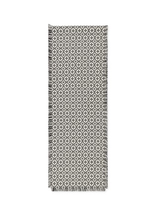 Detail View - Click To Enlarge - KIJINOKANOSEI - Kazaguruma Woven Scarf