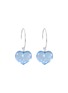 Main View - Click To Enlarge - HEALORA - Tidal Heart Aquamarine Earrings