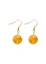 Main View - Click To Enlarge - HEALORA - Sunlit Gold Golden Rutilated Quartz Earrings