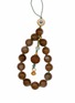 Main View - Click To Enlarge - HEALORA - Deep Tide Brown Moonstone Incense Bead Water Element Phone Charm