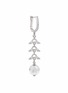 Detail View - Click To Enlarge - HEALORA - Snow Veil Clear Quartz Earrings