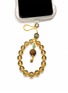 Detail View - Click To Enlarge - HEALORA - Stone Echo Citrine Earth Element Phone Charm
