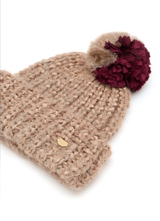 Detail View - Click To Enlarge - CA4LA - Two Chunky Knit Beanie