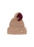 CA4LA Two Chunky Knit Beanie
