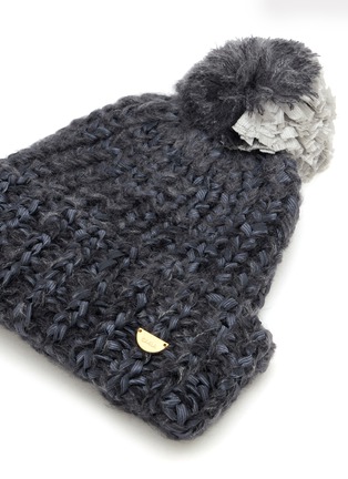 Detail View - Click To Enlarge - CA4LA - Two Chunky Knit Beanie