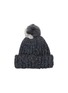 Figure View - Click To Enlarge - CA4LA - Two Chunky Knit Beanie