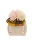 CA4LA Ballon Tulle Trim Knit Beanie
