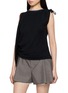 Detail View - Click To Enlarge - BEAUTIFUL PEOPLE - Miller Double Neck Convertible T-Shirt