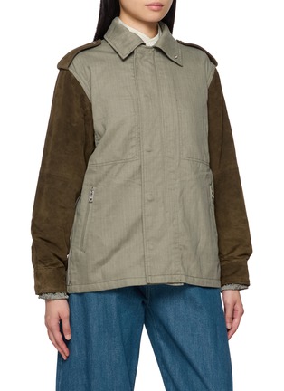 Detail View - Click To Enlarge - BEAUTIFUL PEOPLE - Convertible Blouson Jacket