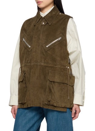 Detail View - Click To Enlarge - BEAUTIFUL PEOPLE - Convertible Blouson Jacket
