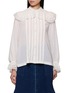 Main View - Click To Enlarge - BEAUTIFUL PEOPLE - Double End Frilled Collar Blouse