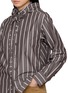  - BEAUTIFUL PEOPLE - Scarf Neck Striped Shirt