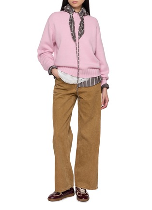 Figure View - Click To Enlarge - BEAUTIFUL PEOPLE - Scarf Neck Striped Shirt