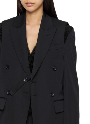  - BEAUTIFUL PEOPLE - Convertible Faux Fur Liner Blazer