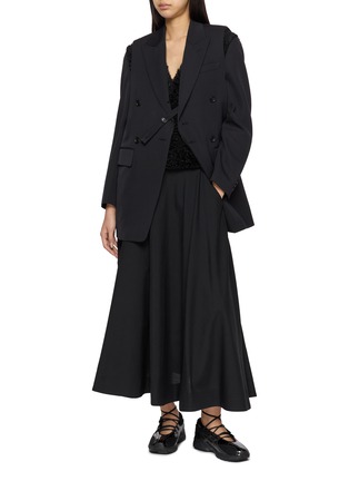 Figure View - Click To Enlarge - BEAUTIFUL PEOPLE - Convertible Faux Fur Liner Blazer