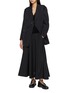 Figure View - Click To Enlarge - BEAUTIFUL PEOPLE - Convertible Faux Fur Liner Blazer