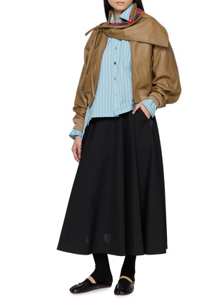 Figure View - Click To Enlarge - BEAUTIFUL PEOPLE - X BARACUTA G9 Leather Blouson