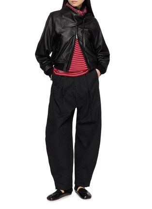 Figure View - Click To Enlarge - BEAUTIFUL PEOPLE - X BARACUTA G9 Leather Blouson
