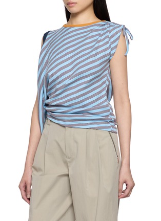 Detail View - Click To Enlarge - BEAUTIFUL PEOPLE - Miller Double Neck Convertible T-Shirt