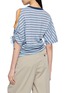 Back View - Click To Enlarge - BEAUTIFUL PEOPLE - Miller Double Neck Convertible T-Shirt