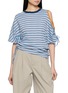 BEAUTIFUL PEOPLE Miller Double Neck Convertible T-Shirt