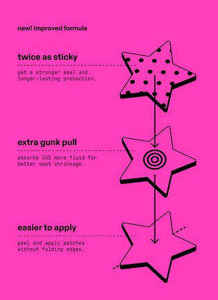 Detail View - Click To Enlarge - STARFACE - Hydro-Star® Pimple Patches Compact Kit — Big Yellow