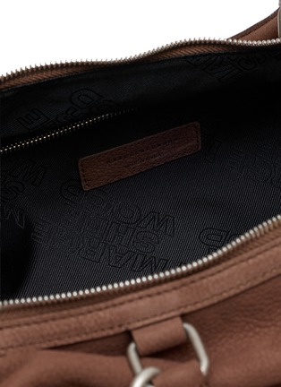 Detail View - Click To Enlarge - MARGESHERWOOD - Dumpling Nubuck Leather Shoulder Bag