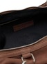 Detail View - Click To Enlarge - MARGESHERWOOD - Dumpling Nubuck Leather Shoulder Bag