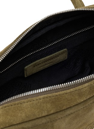 Detail View - Click To Enlarge - MARGESHERWOOD - Soft Boston EW Suede Shoulder Bag