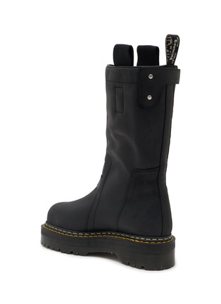  - RICK OWENS  - X Dr. Martens Quad Sole Pull On Leather Boots
