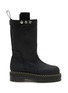 RICK OWENS  X Dr. Martens Quad Sole Pull On Leather Boots