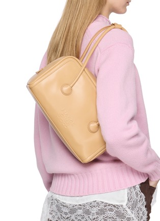 Figure View - Click To Enlarge - MARGESHERWOOD - Small Soft Boston Leather Shoulder Bag