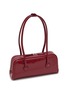 Detail View - Click To Enlarge - MARGESHERWOOD - Soft Boston EW Glossy Leather Shoulder Bag