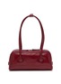 MARGESHERWOOD Soft Boston EW Glossy Leather Shoulder Bag