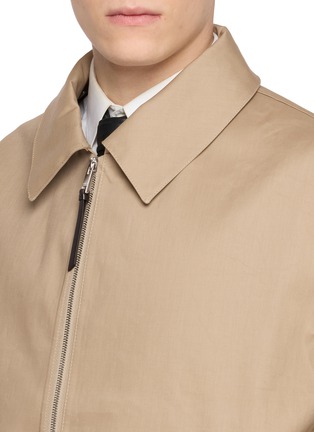 Detail View - Click To Enlarge - MACKINTOSH - Birgham Detachable Contrast Collar Jacket